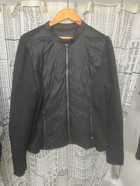 Woman Harley Davidson light knit moto jacket size large